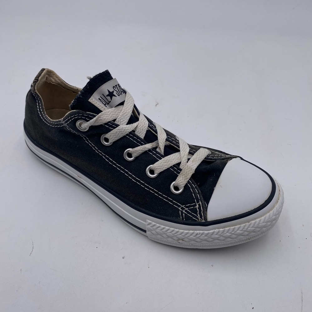 Converse Chuck Taylor All Star Low Sneakers Youth 3 Black Canvas 3J235 Classic